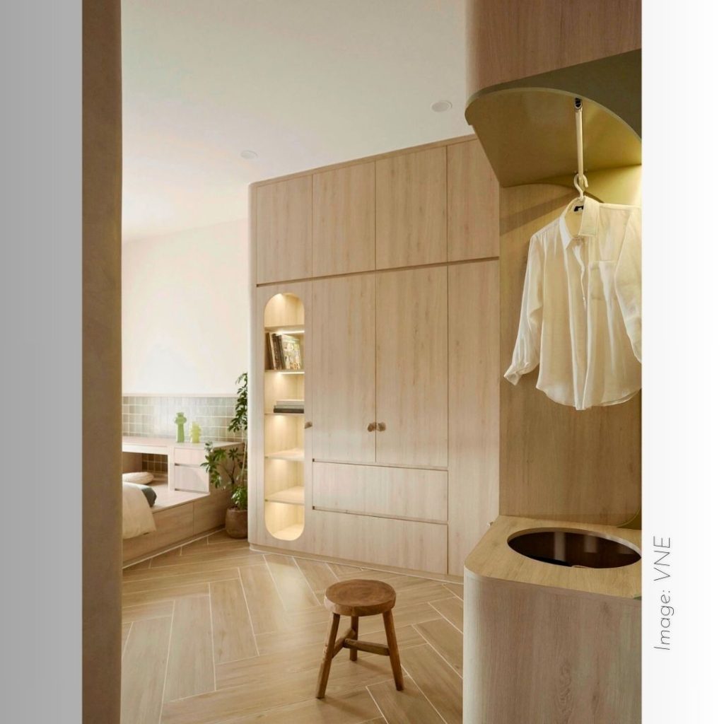 thiet ke noi that can ho cam hung matcha latte VDA 11, Vạn Đại An, xưởng sắt gỗ nội thất