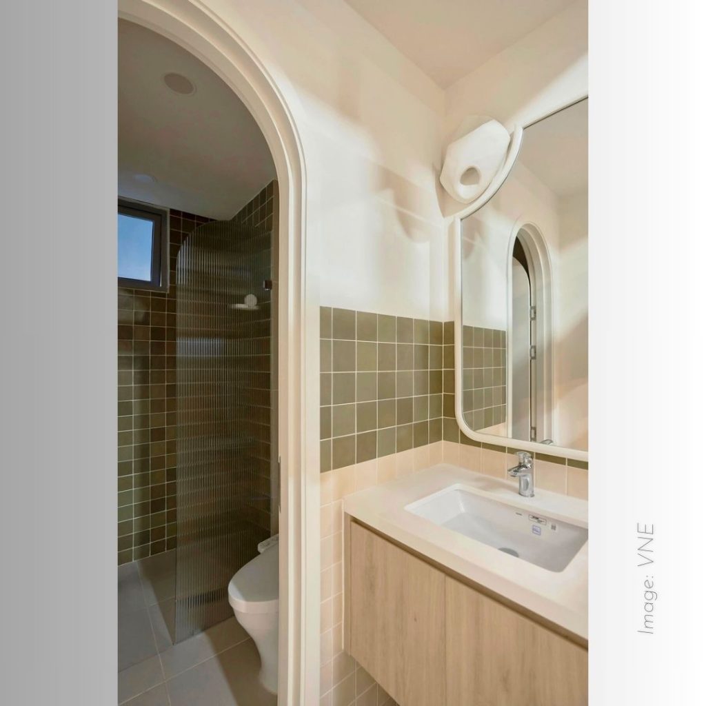 thiet ke noi that can ho cam hung matcha latte VDA 13, Vạn Đại An, xưởng sắt gỗ nội thất