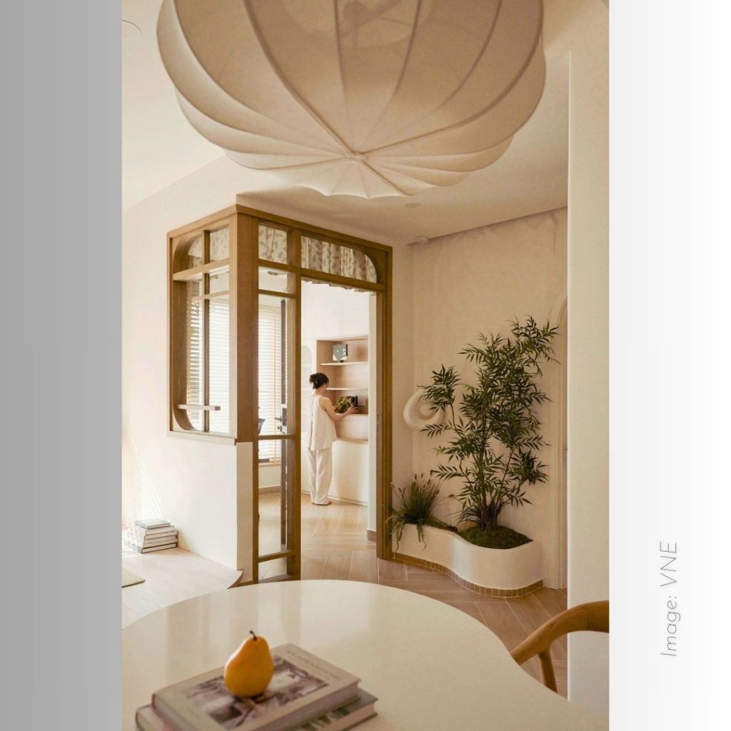 thiet ke noi that can ho cam hung matcha latte VDA 7, Vạn Đại An, xưởng sắt gỗ nội thất